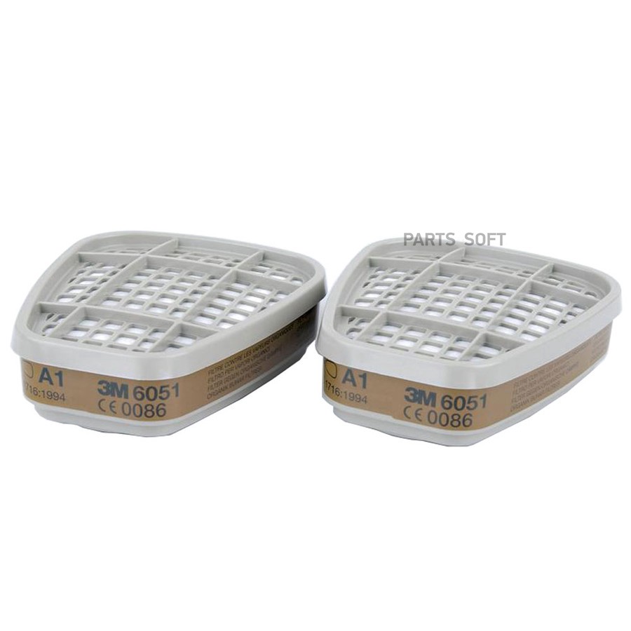 Патрон-фильтр от органических паров "3М" (6051) - 3M None None